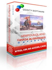Download Newfoundland Canada Businesses Database