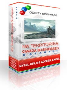 Download NW Territories Canada Businesses Database