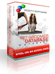 Pet Washing and Grooming Database artwork