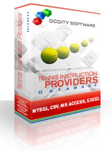 Download Tennis Instruction Providers Database