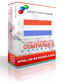 Top Luxemburg Companies Database artwork