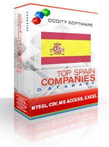 Top Spain Companies Database artwork