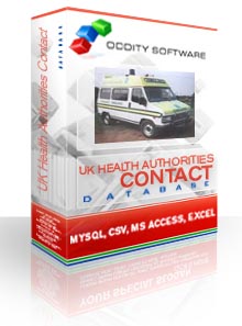 UK Health Authorities Contact Database artwork