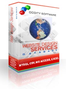 Website Design Services Database artwork