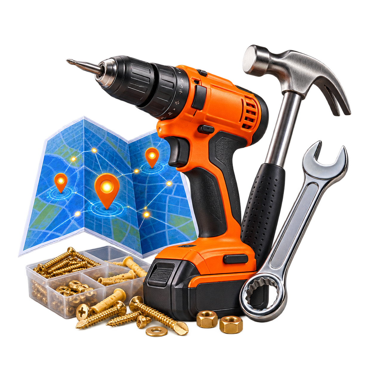 U.S. Hardware Stores and Home Improvement Locations Database