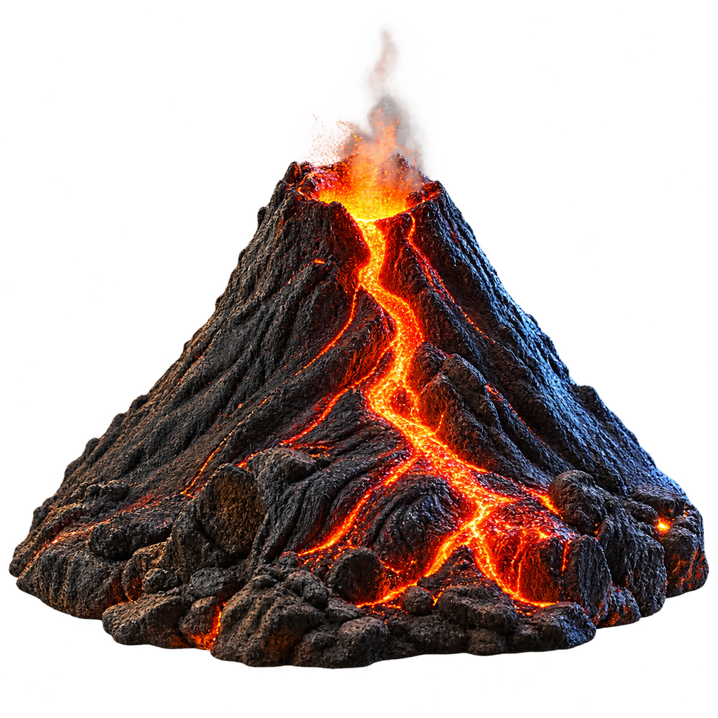 World Volcanoes and Eruptions Database