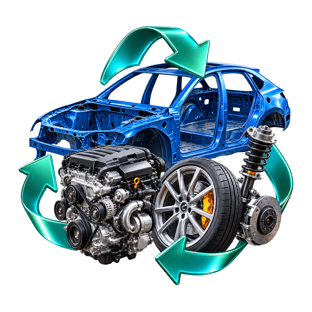 U.S. Automobile Salvage and Wrecking Locations Database