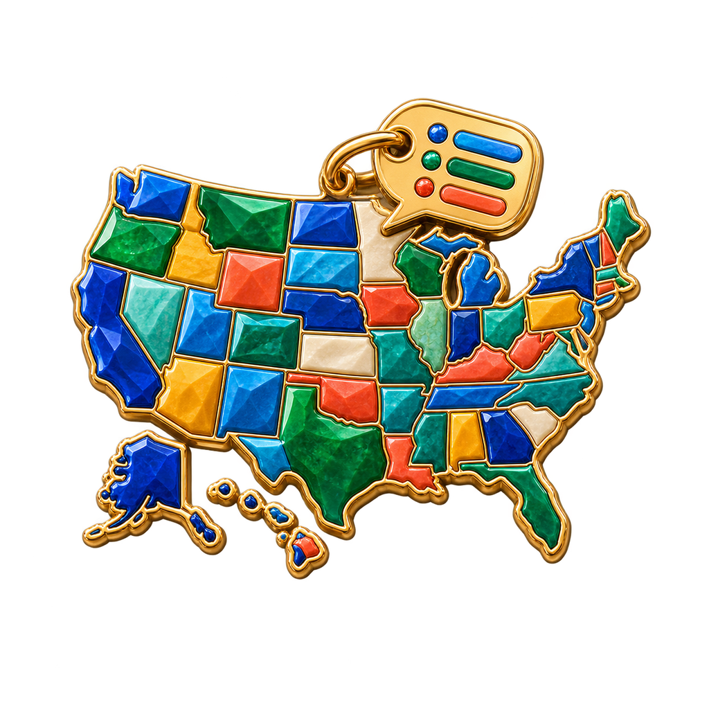 US State NickNames List catalog icon