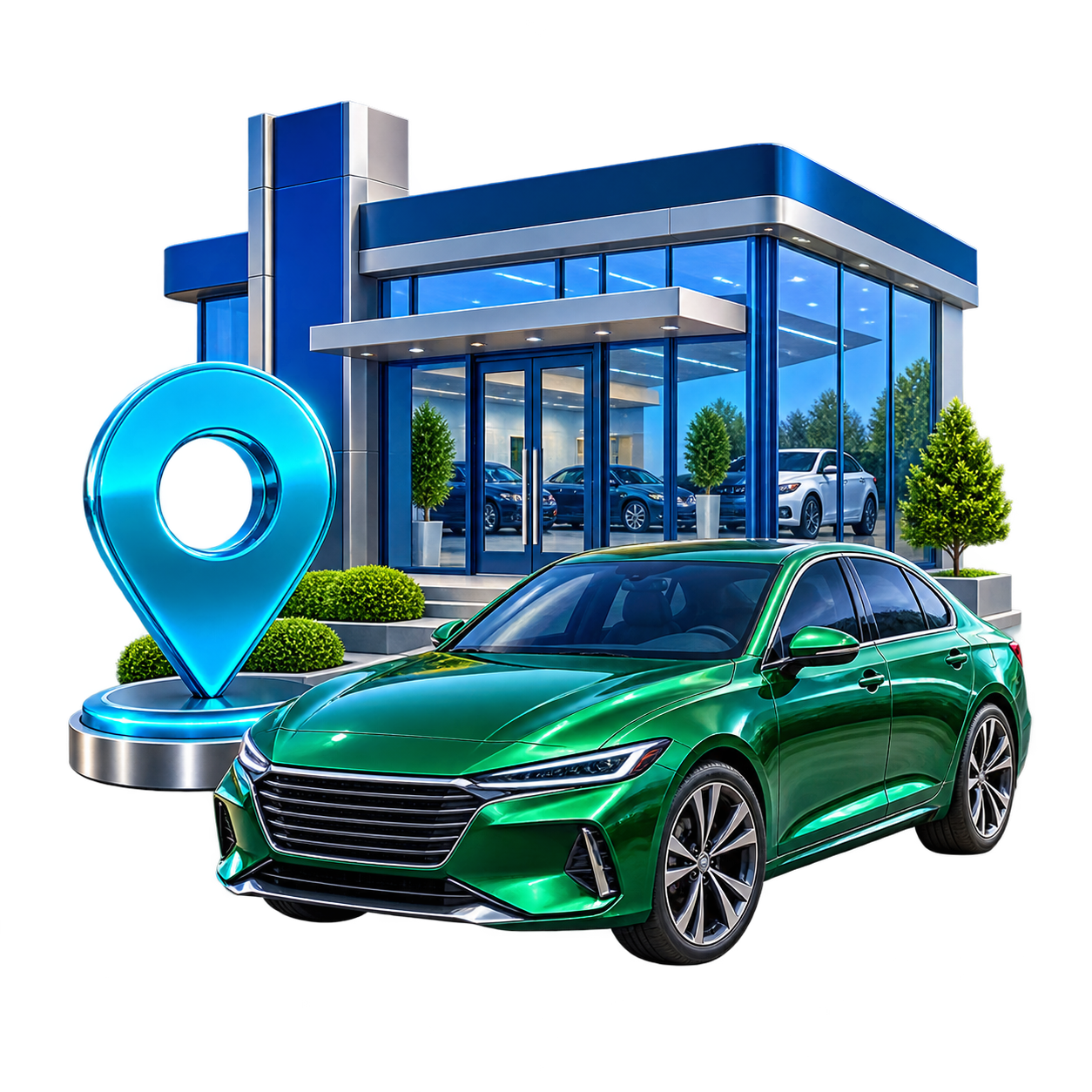 U.S. New Car Dealerships Database